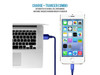 211 Units of AtAlpha Apple iPhone Lightning Charger Cable(6ft/1.8M) - Blue - MSRP 1686$ - Brand New