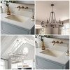 14 units of Chandeliers & Sinks - MSRP $7,246 - Brand New (Lot # 945011)