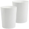 322 units of 5 Gallon White Plastic Trash Cans (Packs of 2) - MSRP $6,115 - Like New (Lot # 897228)