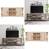 20 units of Malonne Solid Wood Desks & 2-Door TV Stands - MSRP $12,832 - Brand New (Lot # 951115)