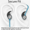 87 Units of Phaiser BHS-730 Bluetooth Runner Headset Sport Headphones (Blue) - MSRP 3479$ - Brand New