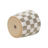 300 Units of Mainstays 6 inch Grey Check Planters - MSRP $2,394 - Brand New (Lot # BN995902)