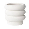 260 Units of Better Homes & Gardens 6" Ceramic Bubble White Planter - MSRP $2,335 - Brand New (Lot # BN988201)