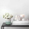140 Units of Hometrends 8" Ombre Diamond Planters - MSRP $2,518 - Brand New (Lot # BN1012301)