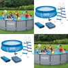 4 units of Funsicle Oasis Pools & Intex Inflatable Pool Set - MSRP $1,894 - Returns (Lot # 1012405)