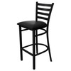 8 Units of Brand Bistro Hazelwood & Metal Bar Stools - MSRP $896 - Brand New (Lot # BN1011403)