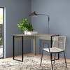 13 units of Smithtown Corner Metal Base Writing Desks - Valley Pine - MSRP $3,577 - Like New (Lot # 1018205)