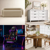 12 units of Home Furniture - MSRP $3,762 - Returns (Lot # 1029430)