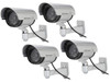 12 Units of Rosewill Fake Security Surveillance CCTV Dummy Cameras (4-PK) - MSRP 360$ - Brand New (Lot # CP545624)