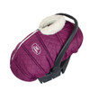 5 Units of Petit Coulou Winter Car seat cover (Burgundy/Ivory) - MSRP 650$ - Brand New (Lot # CP548607)