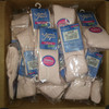 54 Units of Pink Socks New Born Terry High Size 00 (15-16) - MSRP 485$ - Brand New (Lot # CP5439147)