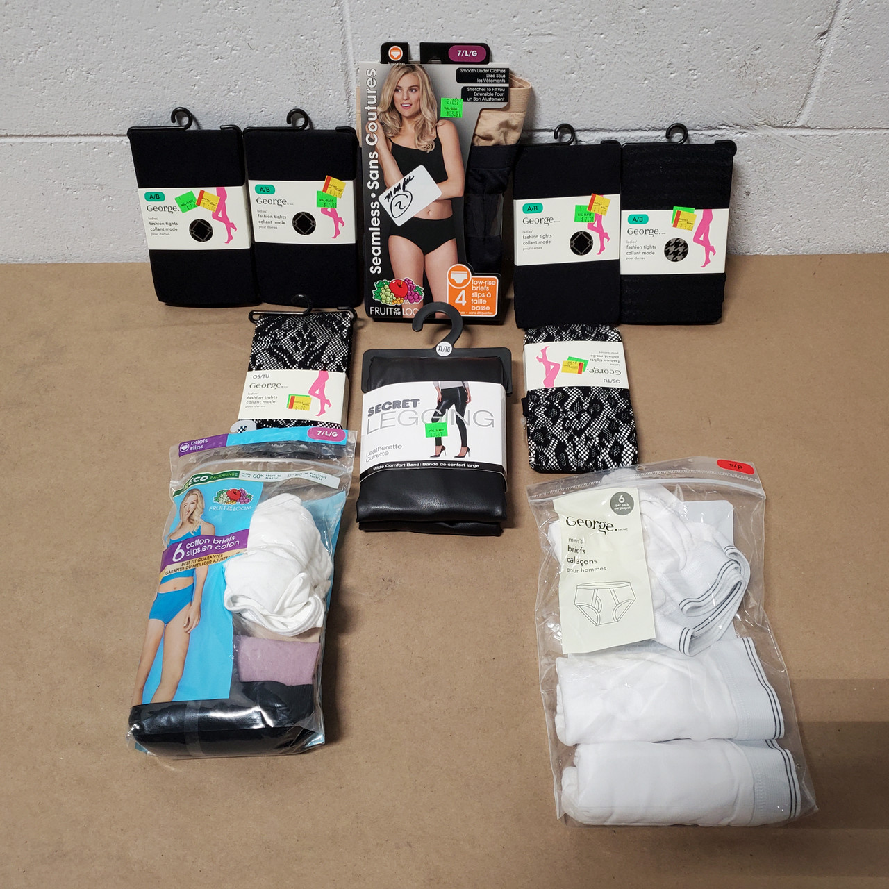 198 Units of Intimate Apparel - MSRP 3025$ - Returns (Lot # 573729) -  Restock Canada