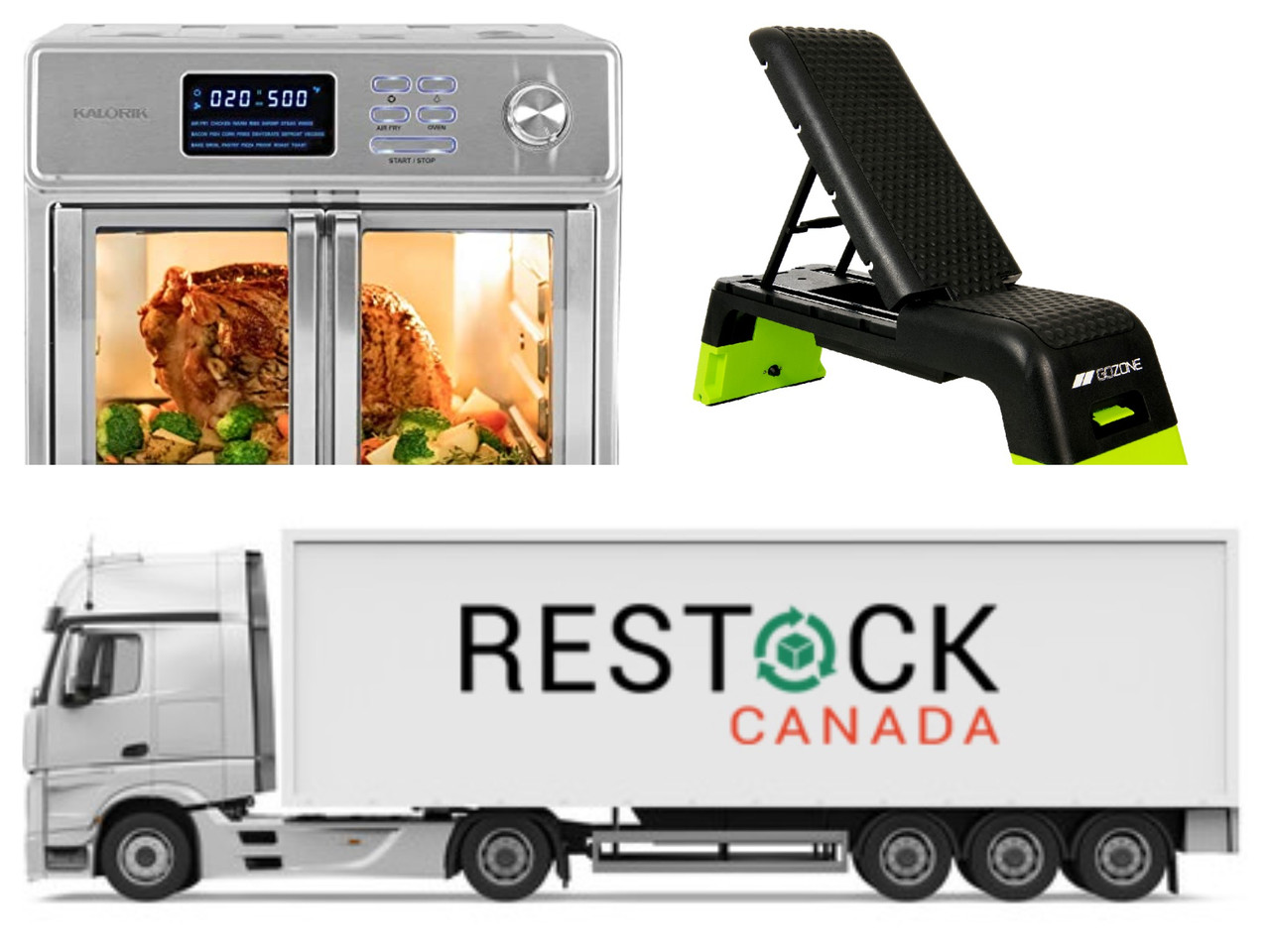 2565 Units of Home & More (Small Appliances, Sports, Toys, Bedding) - MSRP  47093$ - Returns (Lot # 606901) - Restock Canada