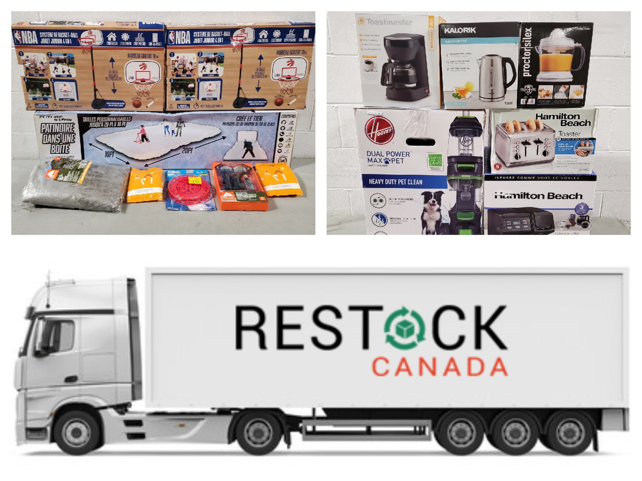 5819 Units of Home  More MSRP $95,681 Returns (Lot TK622401)  Restock Canada