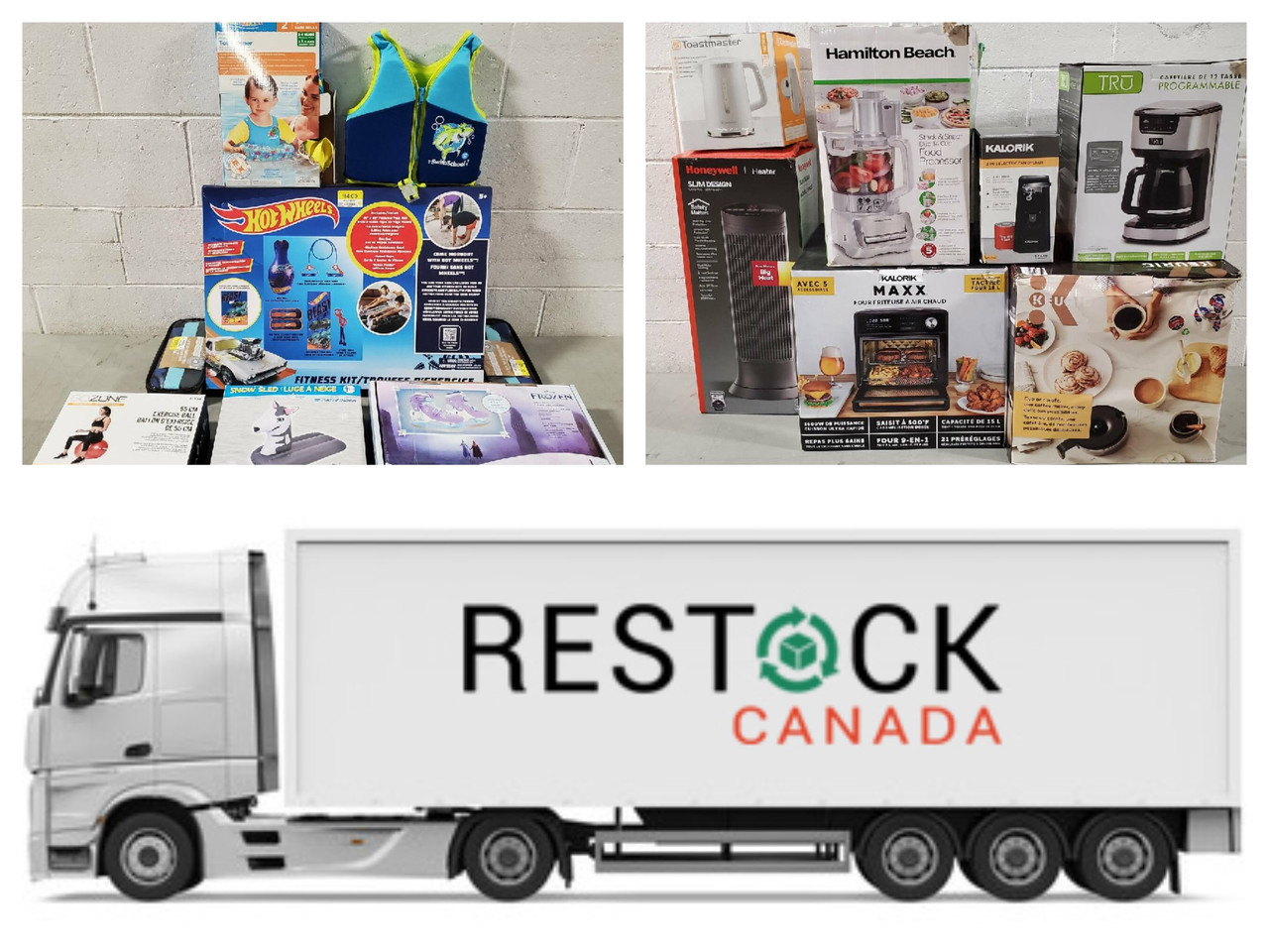3806 Units of Home, Fashion  More MSRP $76,895 Returns (Lot  TK627301) Restock Canada