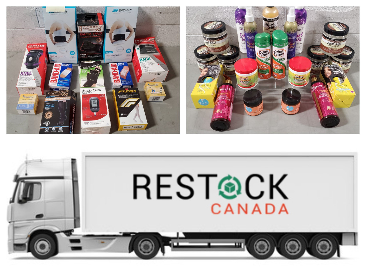 (Lot　of　Canada　TK632701)　$75,452　New　Restock　Pharmacy　MSRP　Wellness　Like　5502　Units