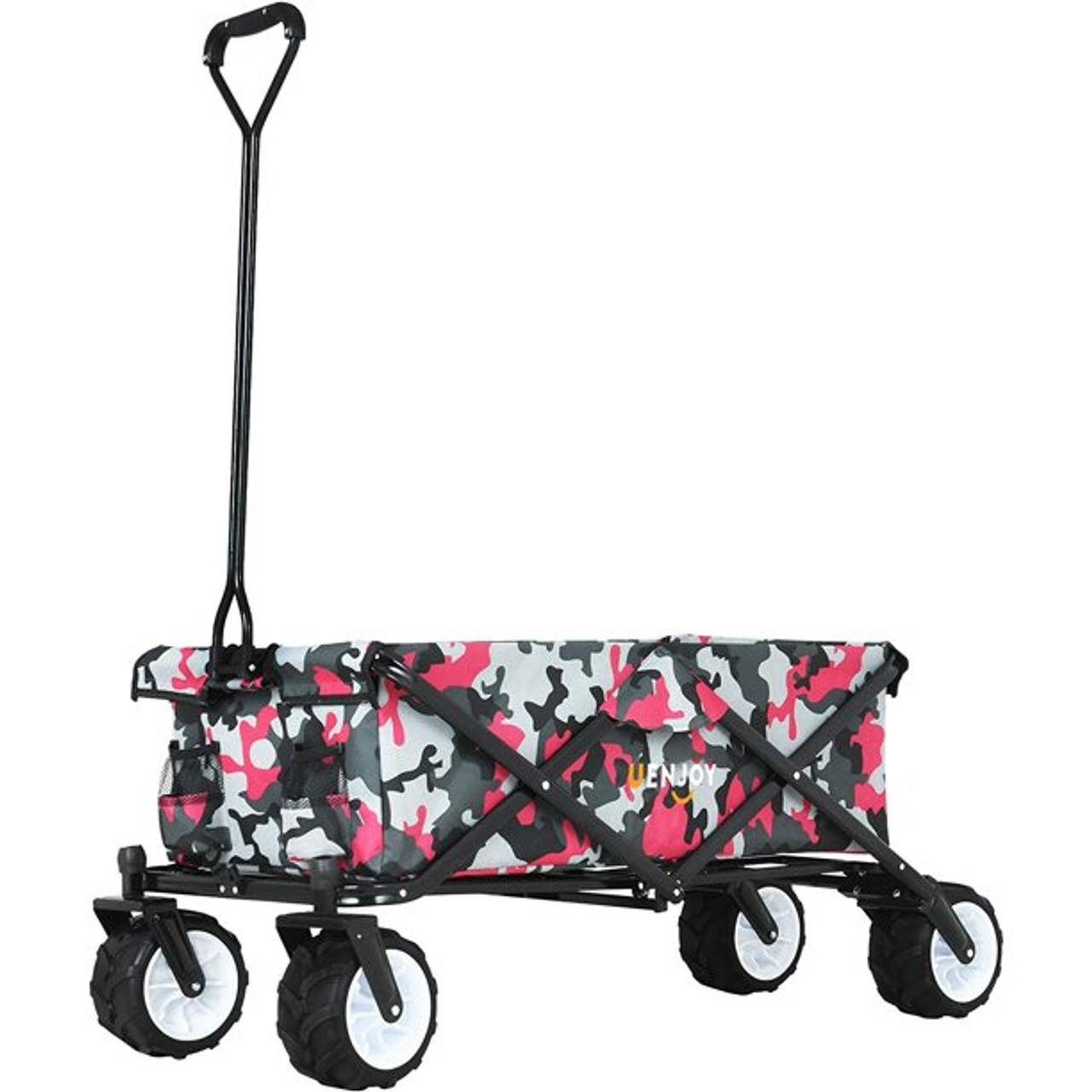 10 Units of Uenjoy 3 in 1 Children s Wagon Wide Wheels Pink