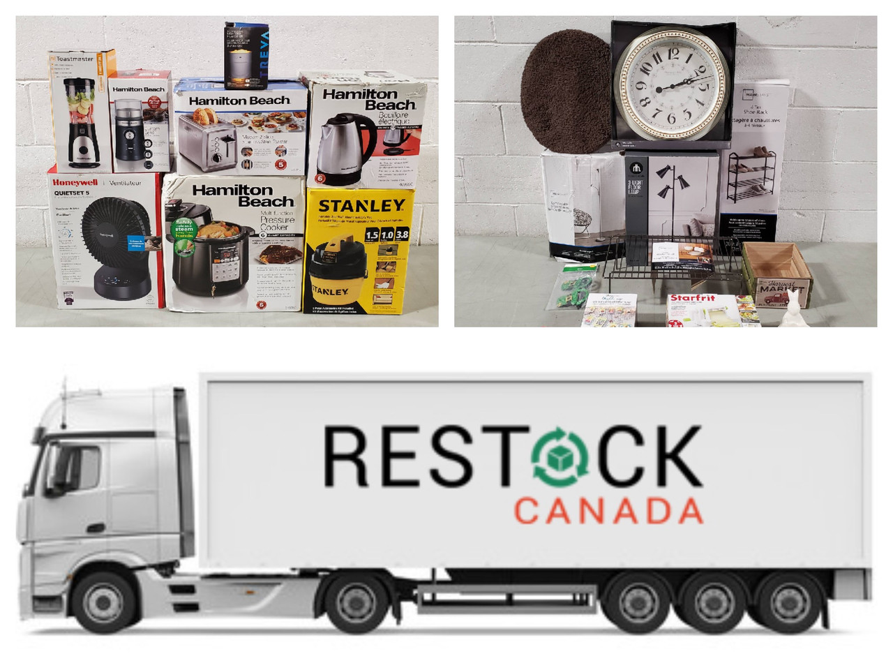 3614 Units of Home  More MSRP $65,636 Returns (Lot TK651001)  Restock Canada