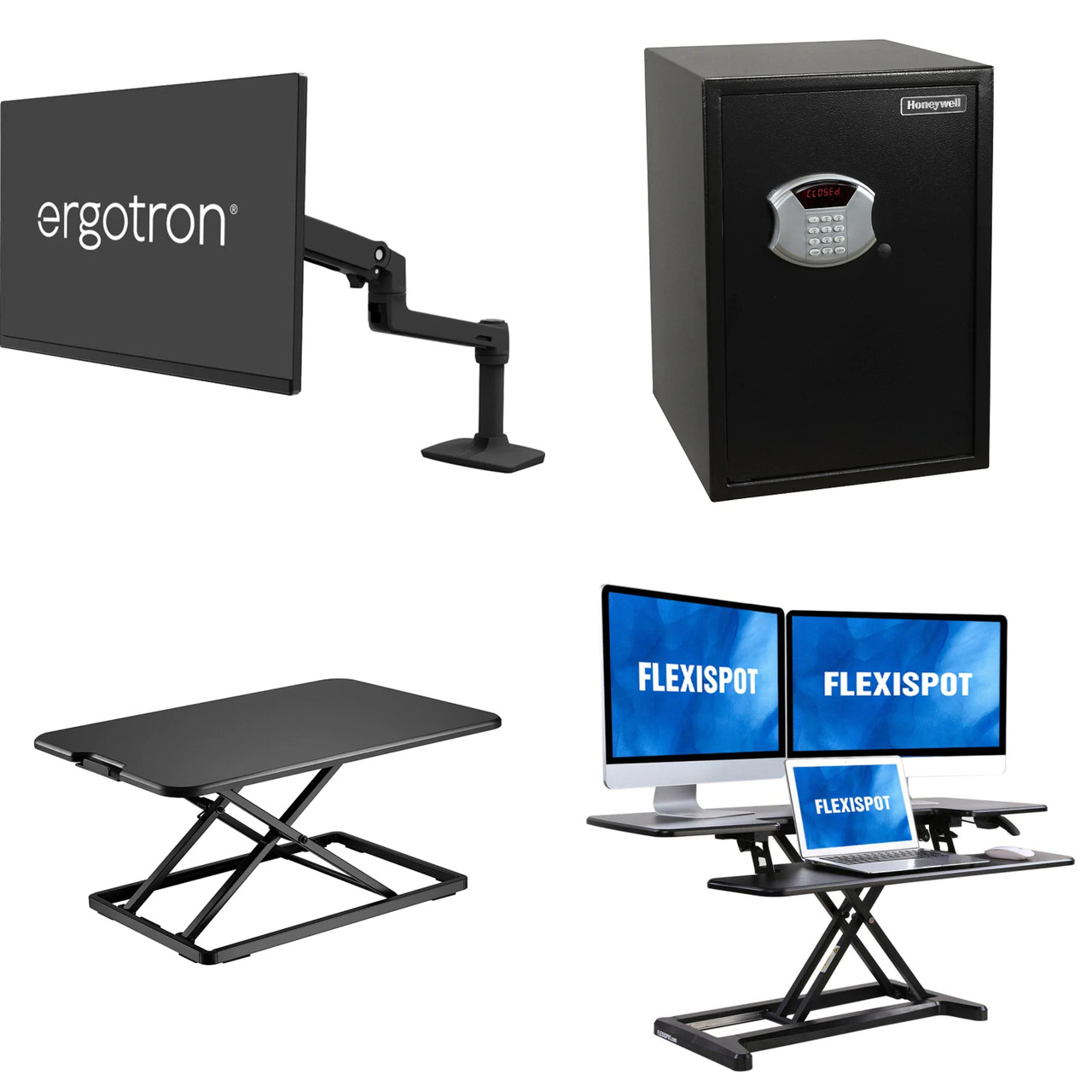 Uplite up to 32 Dual Monitor Desk Mount Fully Adjustable Articulating  Stand, Black (UPMM32A)