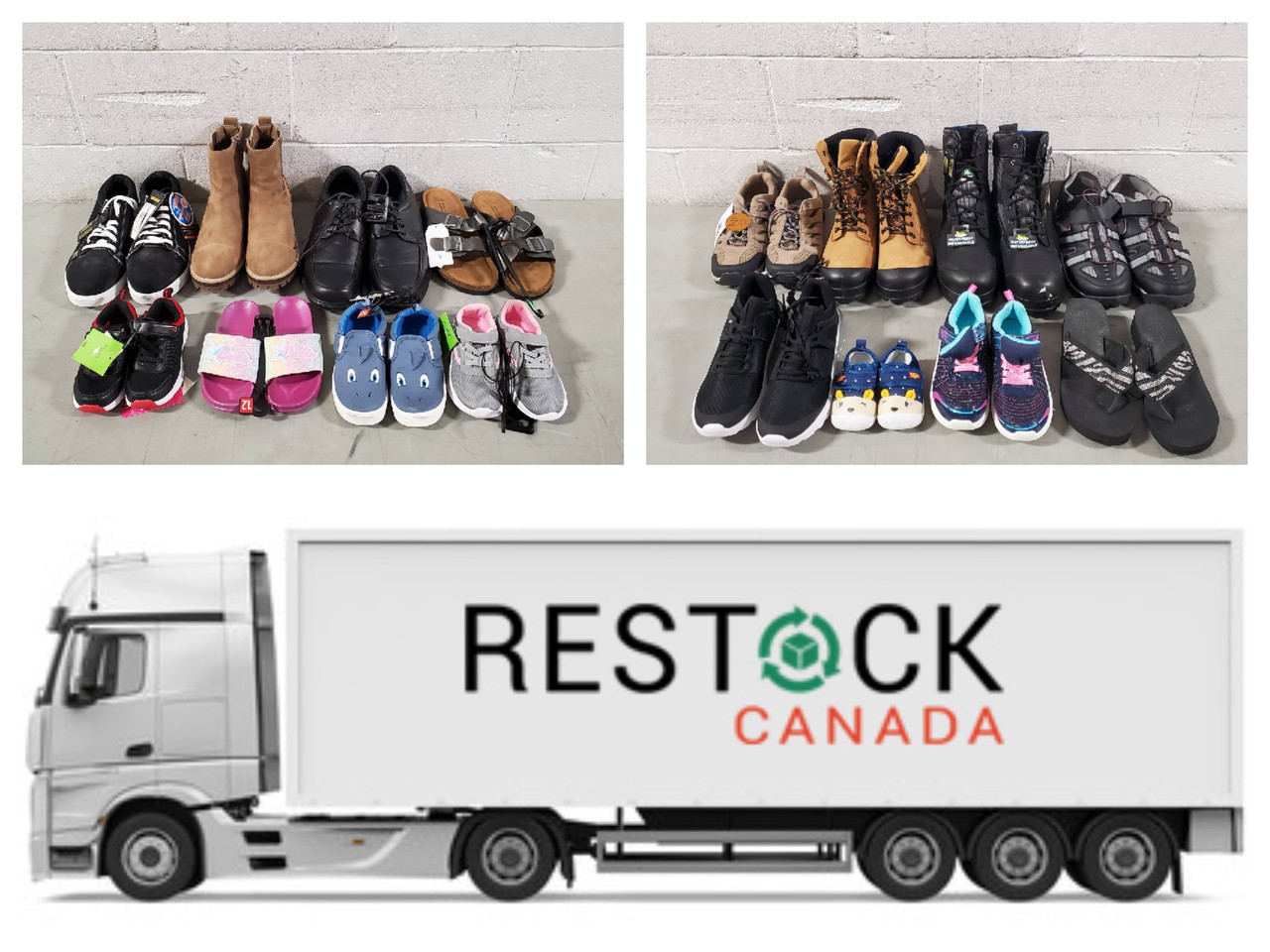 7116 Units of Shoes (pair) - MSRP $124,179 - Returns (Lot # TK669201)