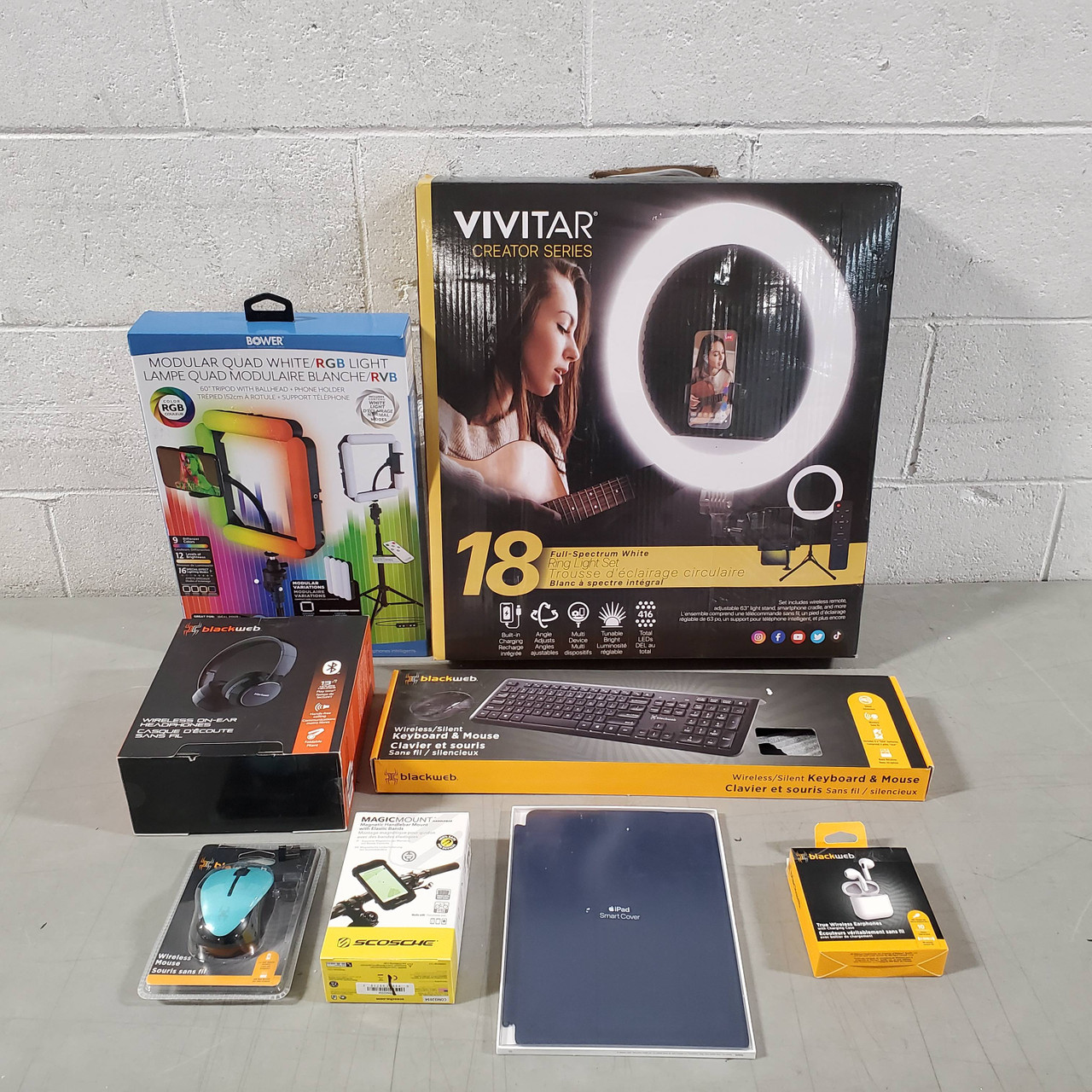 80 Units of Electronic Accessories - MSRP $2,460 - Returns (Lot # 666806)