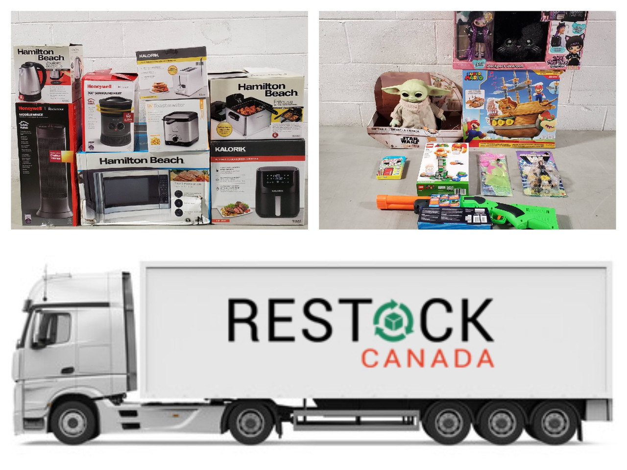 6702 Units of Home  More MSRP $110,467 Returns (Lot TK675601)  Restock Canada