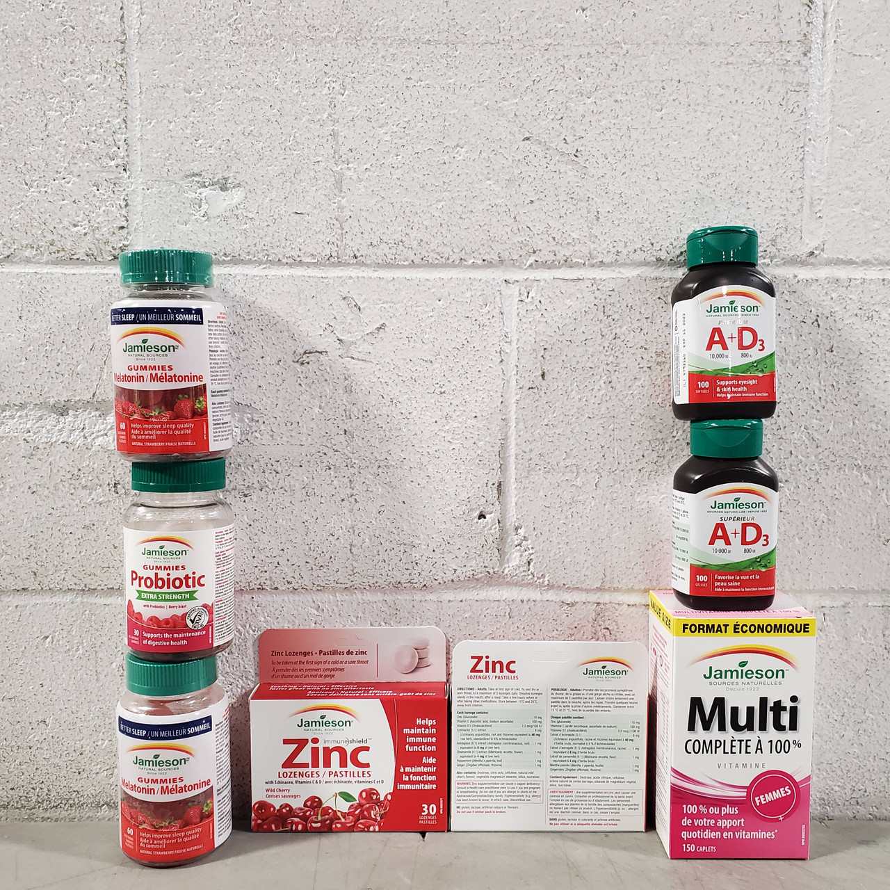 120 Units of Jamieson Vitamins - MSRP $2,040 - Brand New (Lot # 672301)
