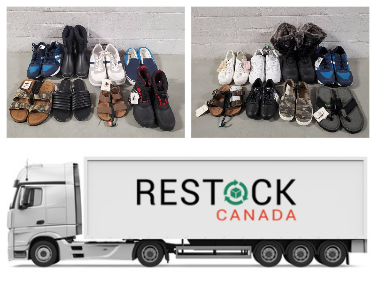 5025 Units of Shoes (pair) - MSRP $111,239 - Returns (Lot # TK676901) - Restock  Canada