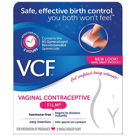 20 Units of VCF Dissolving Vaginal Contraceptive Films - 9.0 ea Various Expiration Dates -  - MSRP $280 - Like New (Lot # 102-LK667202)
