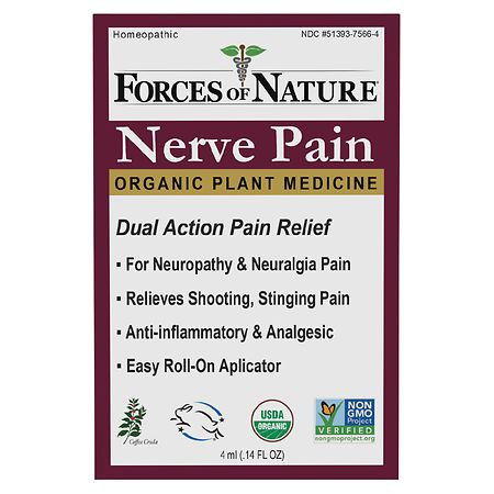 20 Units of Forces of Nature Nerve Pain Management Rollerball - 0.14 oz Various Expiration Dates -  - MSRP $260 - Like New (Lot # 102-LK6672125)