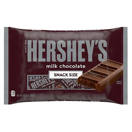 20 Units of Hershey's Snack Size Candy, Halloween Milk Chocolate - 10.35 oz Various Expiration Dates -  - MSRP $140 - Like New (Lot # 102-LK6672148)