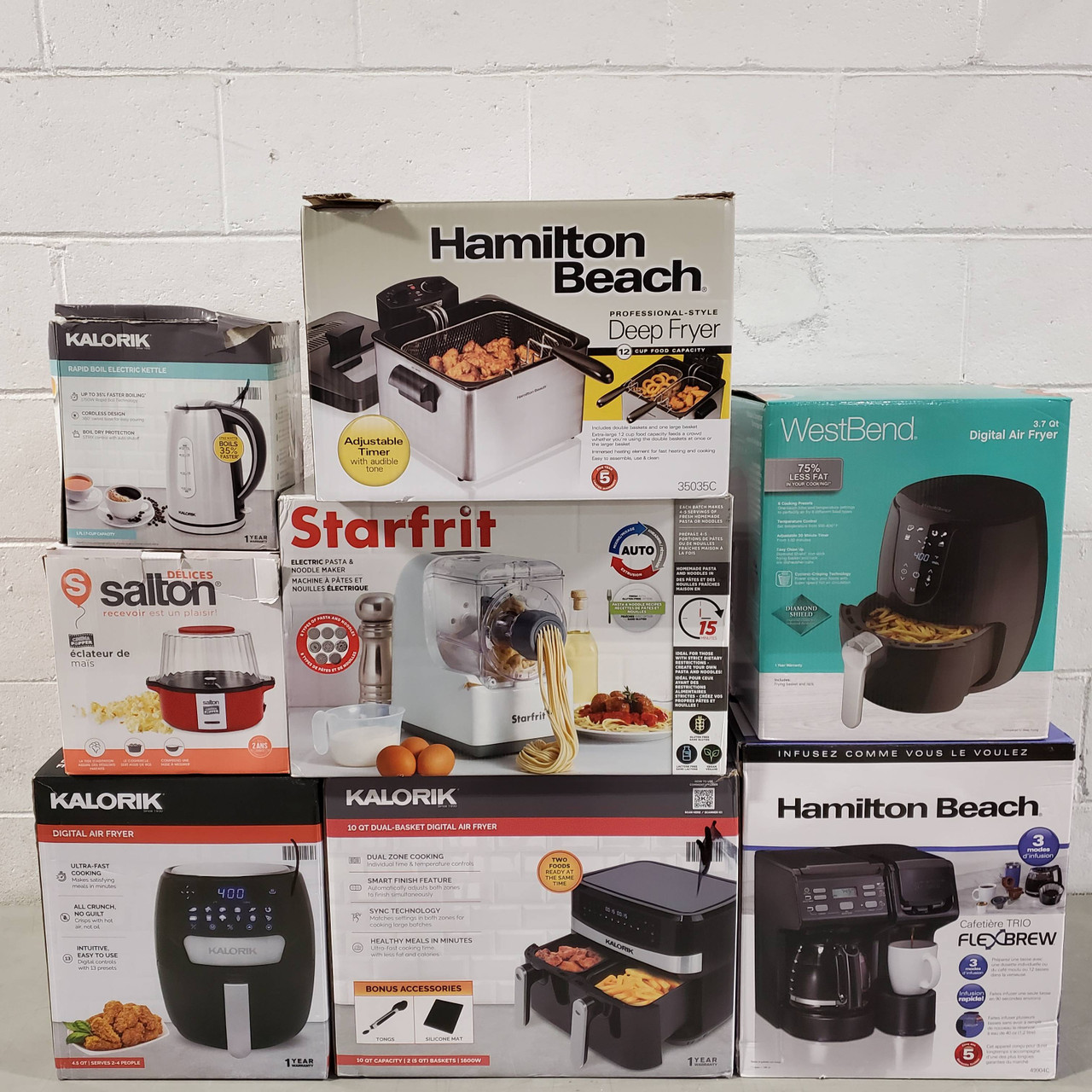 37 Units of Small Appliances - MSRP $3,656 - Returns (Lot # 672115)