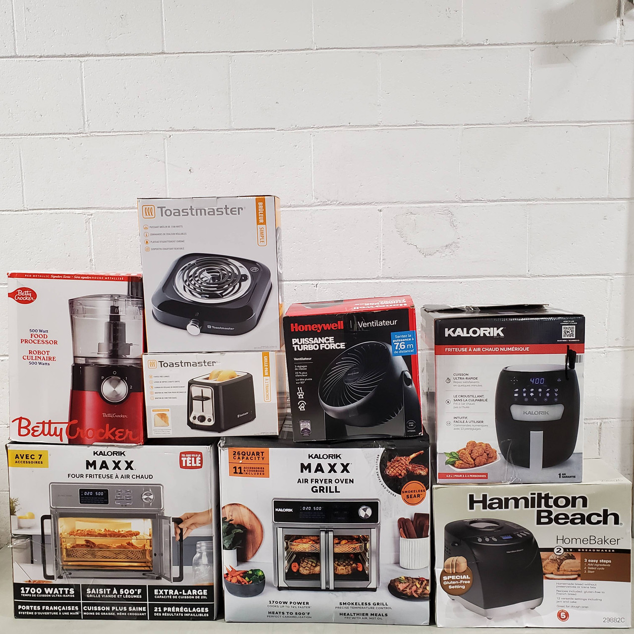 46 Units of Small Appliances - MSRP $3,707 - Returns (Lot # 672717)