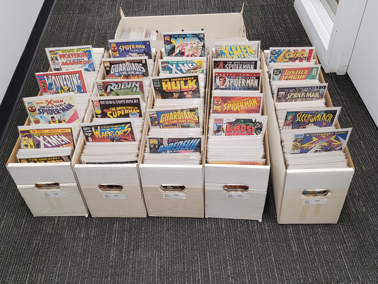1311 Units of Comic Books - MSRP $6,489 - Used (Lot # 679201)