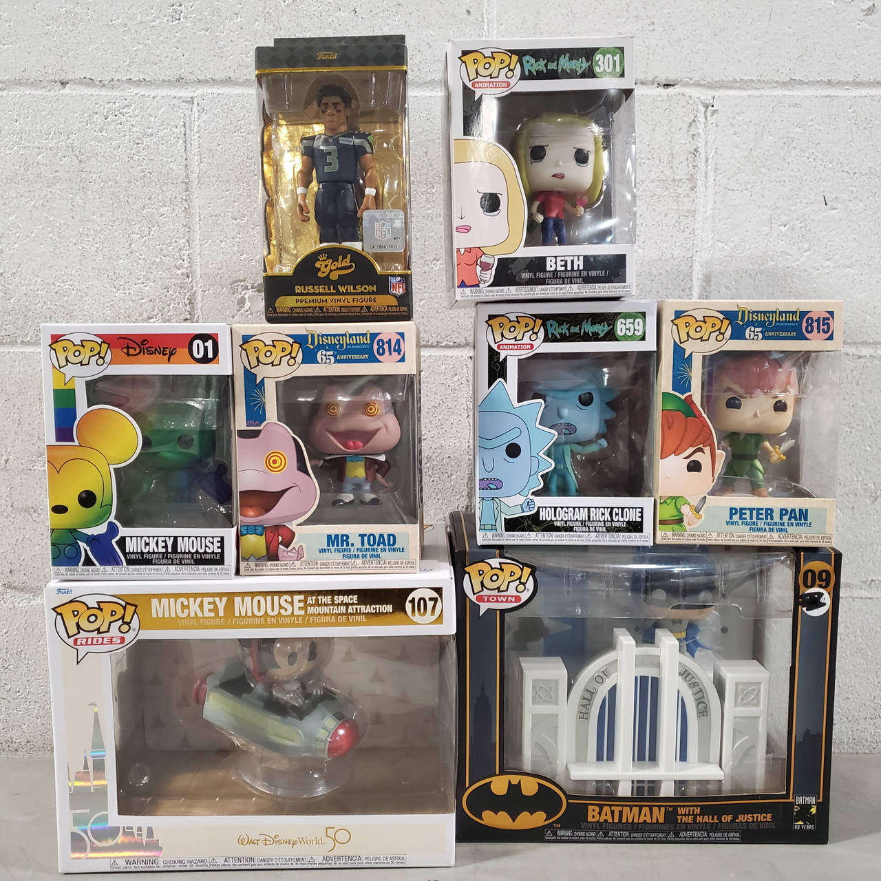 120 Units of Funko Pop (Marvel, DC, Star Wars, Harry Potter & More) - MSRP $1,785 - Brand New (Lot # 667156)