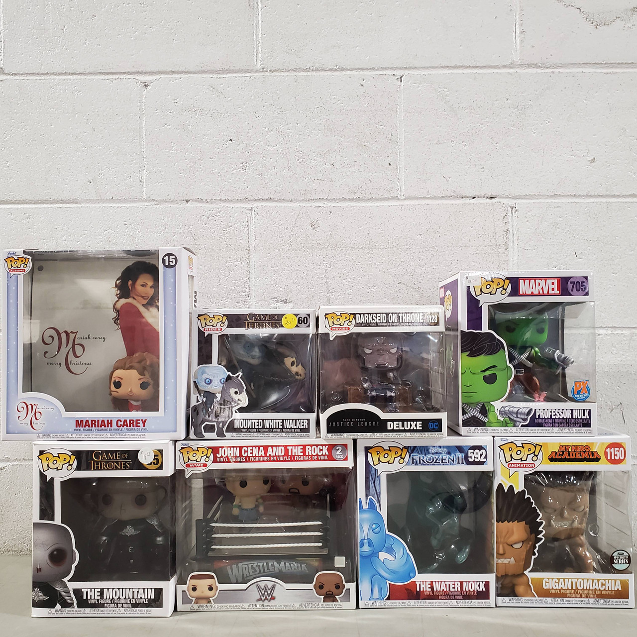 62 Units of Funko Pop (Marvel, DC, Star Wars, Harry Potter & More) - MSRP $1,232 - Brand New (Lot # 667177)