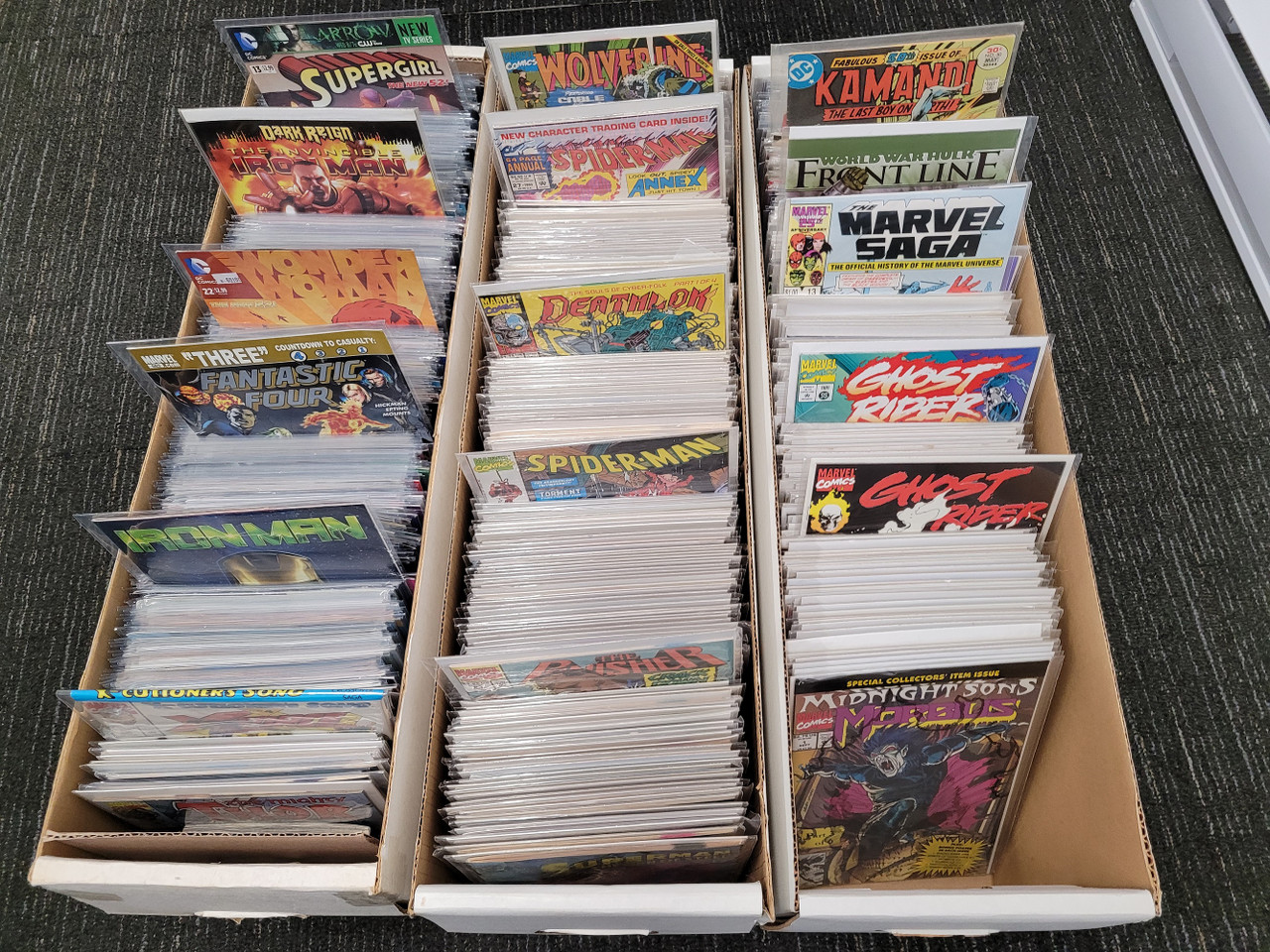 819 Units of Comic Books - MSRP $4,054 - Used (Lot # 683601)