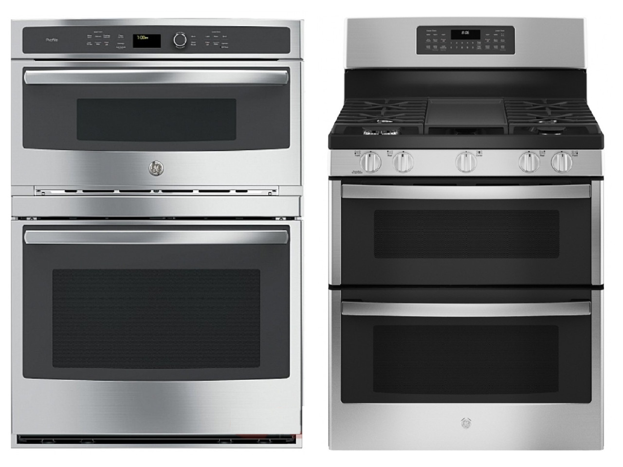 3 units of GE Gas Convection Ovens - MSRP $8,547 - Refurbished (Lot # 684003)