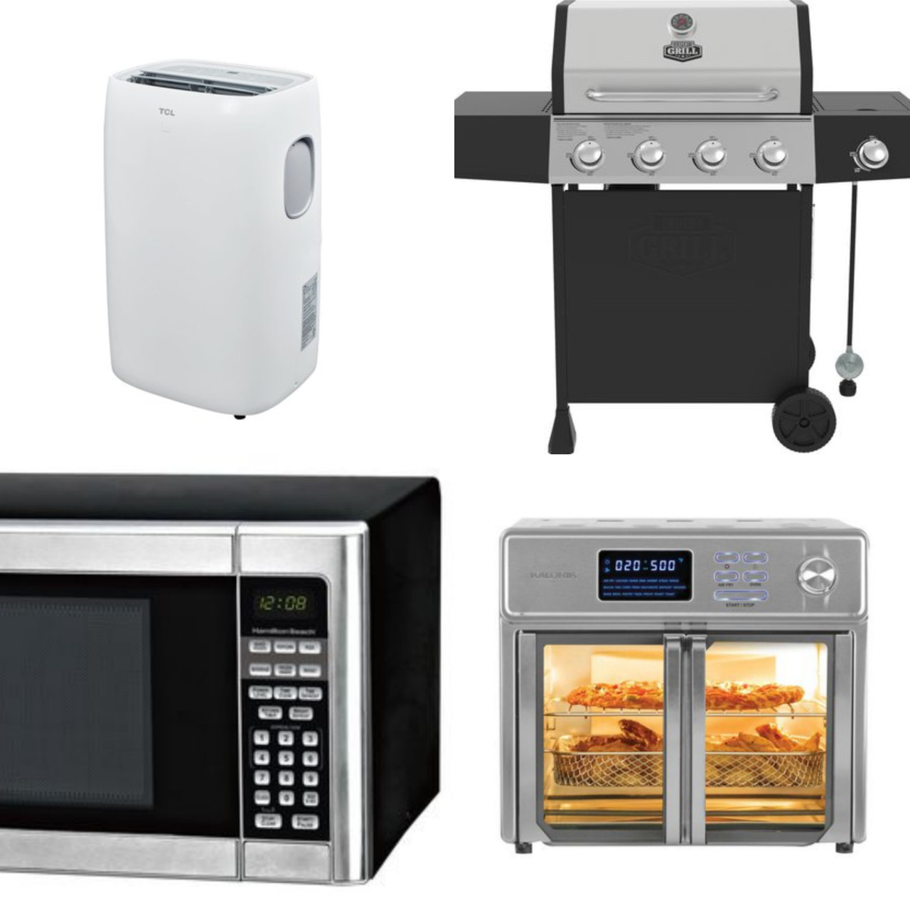 6 units of Small Appliances - Oversize - MSRP $1,592 - Returns (Lot # 682832)