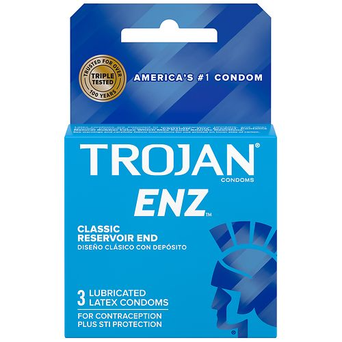 30 Units of Trojan ENZ Premium Lubricated Latex Condoms - 3.0 ea Various Expiration Dates -  - MSRP $330 - Like New (Lot # LK667237)