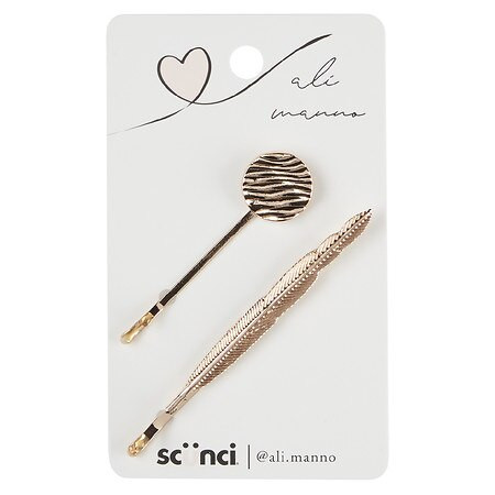 70 Units of Scunci x Ali Manno Bobby Pins - 2.0 ea - MSRP $560 - Like New (Lot # LK644017)