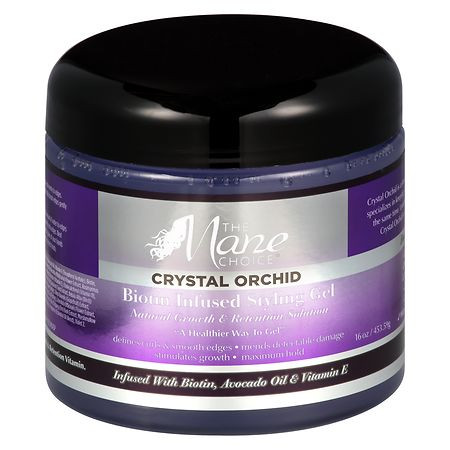 12 Units of Mane Choice Crystal Orchid Biotin Infused Styling Gel - 16.0OZ - MSRP $264 - Like New (Lot # LK644790)