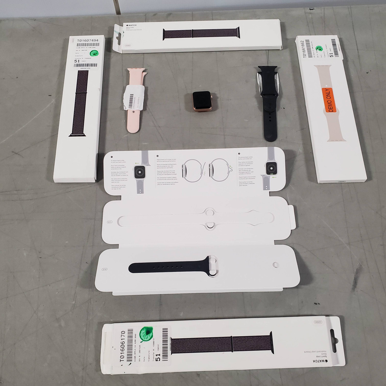 43 units of Apple Watches Accessories - MSRP $1,750 - Refurbished (Lot # 692002)