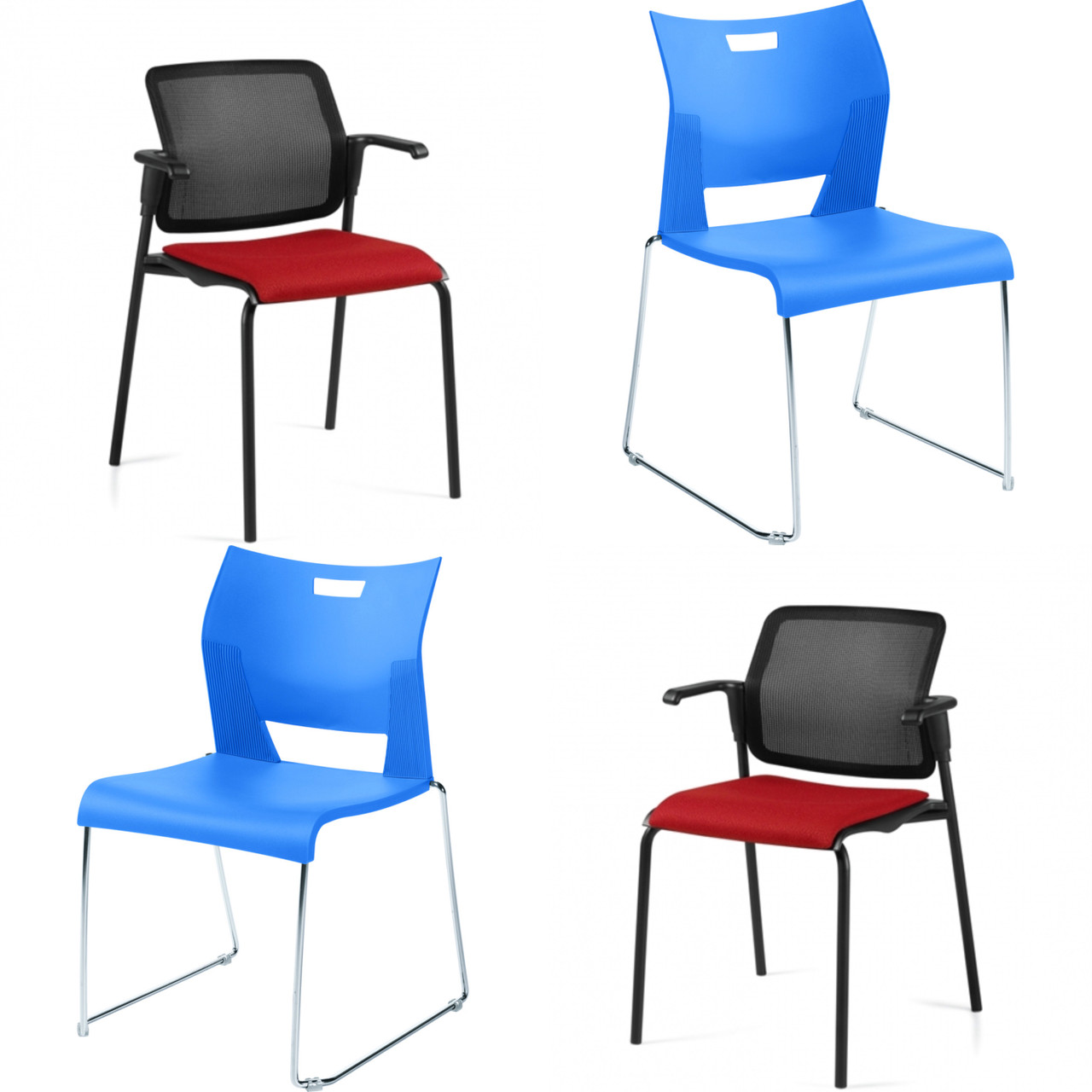 6 units of Office Chairs - MSRP $1,603 - Brand New (Lot # 694103)