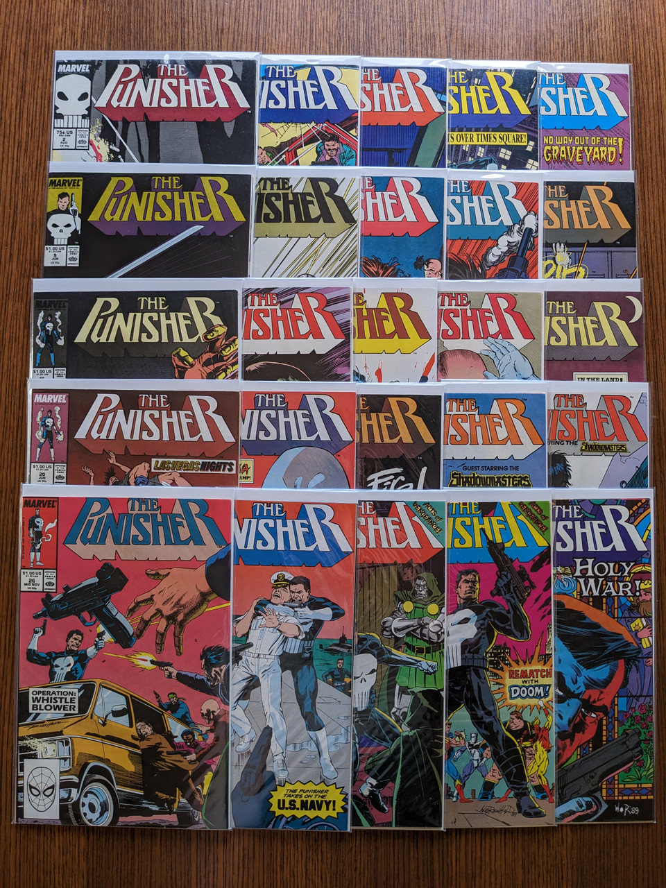 271 units of The Punisher Comic Books - MSRP $1,341 - Like New (Lot # 698901)