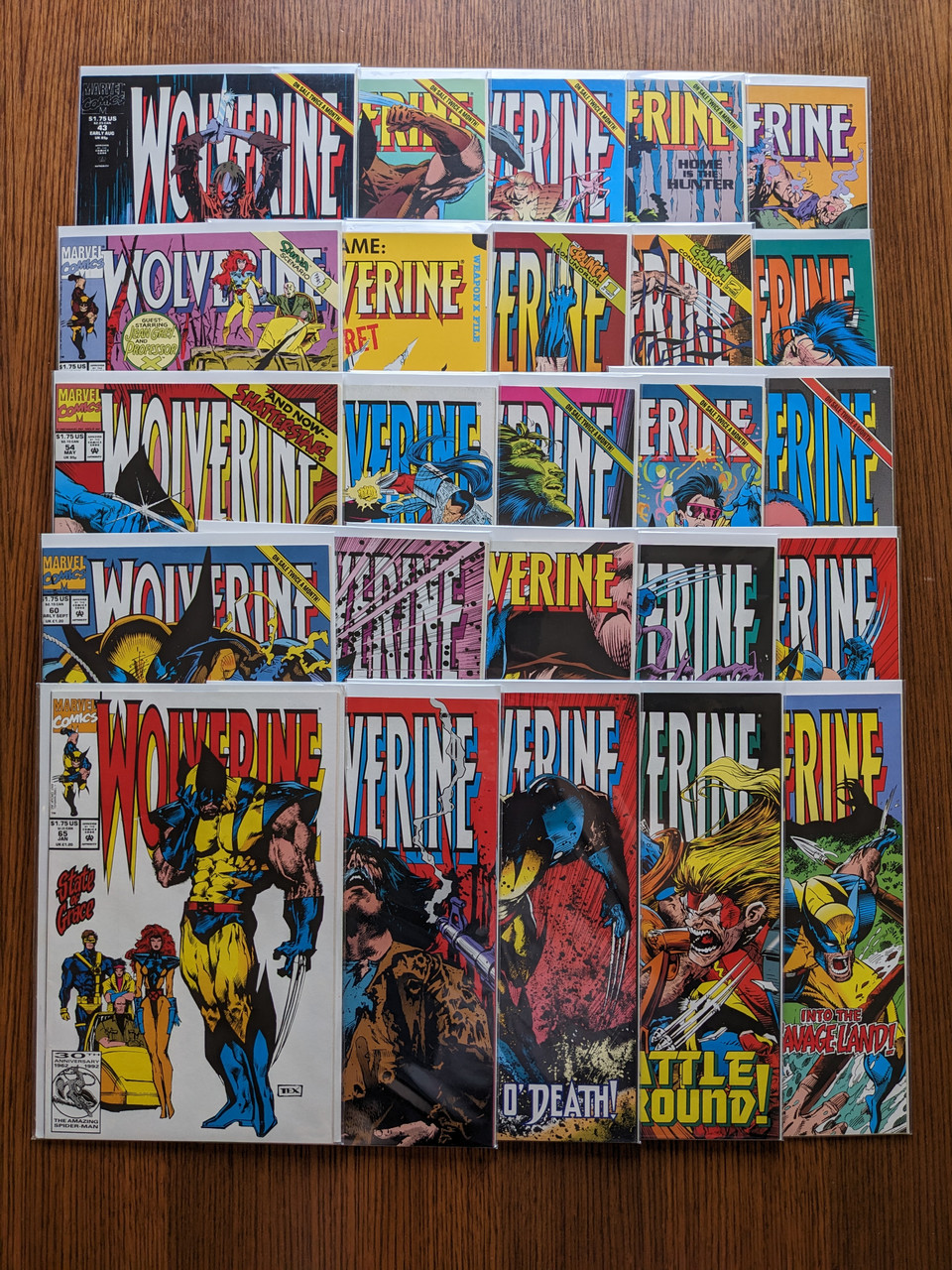 137 units of Wolverine Comic Books - MSRP $678 - Like New (Lot # 699001)