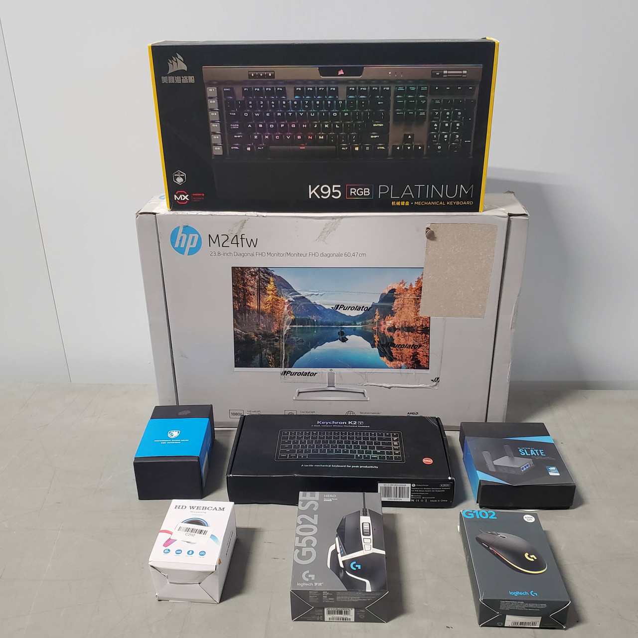75 units of Keyboard, Mouse & Peripheral - MSRP $8,270 - Returns (Lot # 692816)