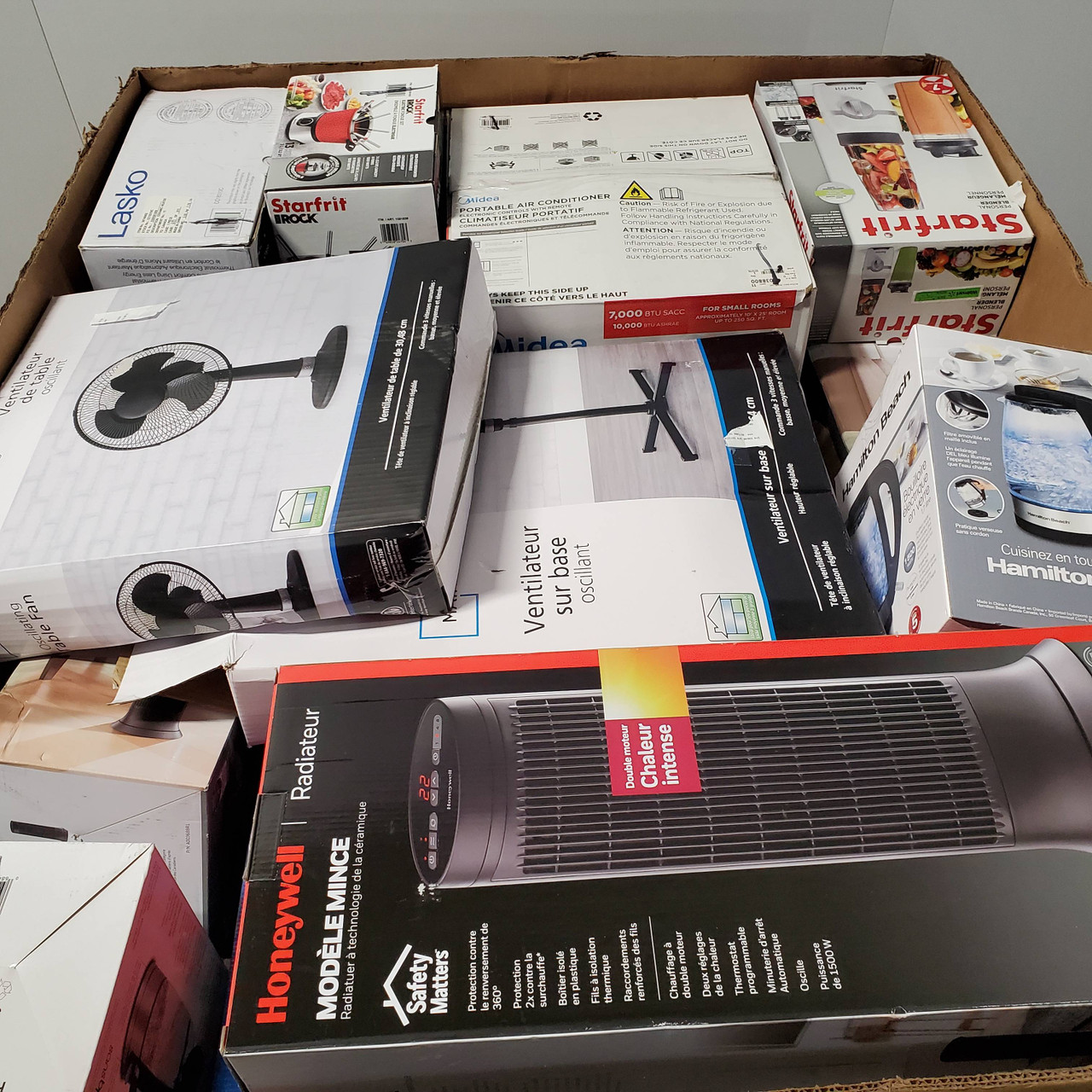 24 units of Small Appliances - MSRP $2,075 - Returns (Lot # 696250)