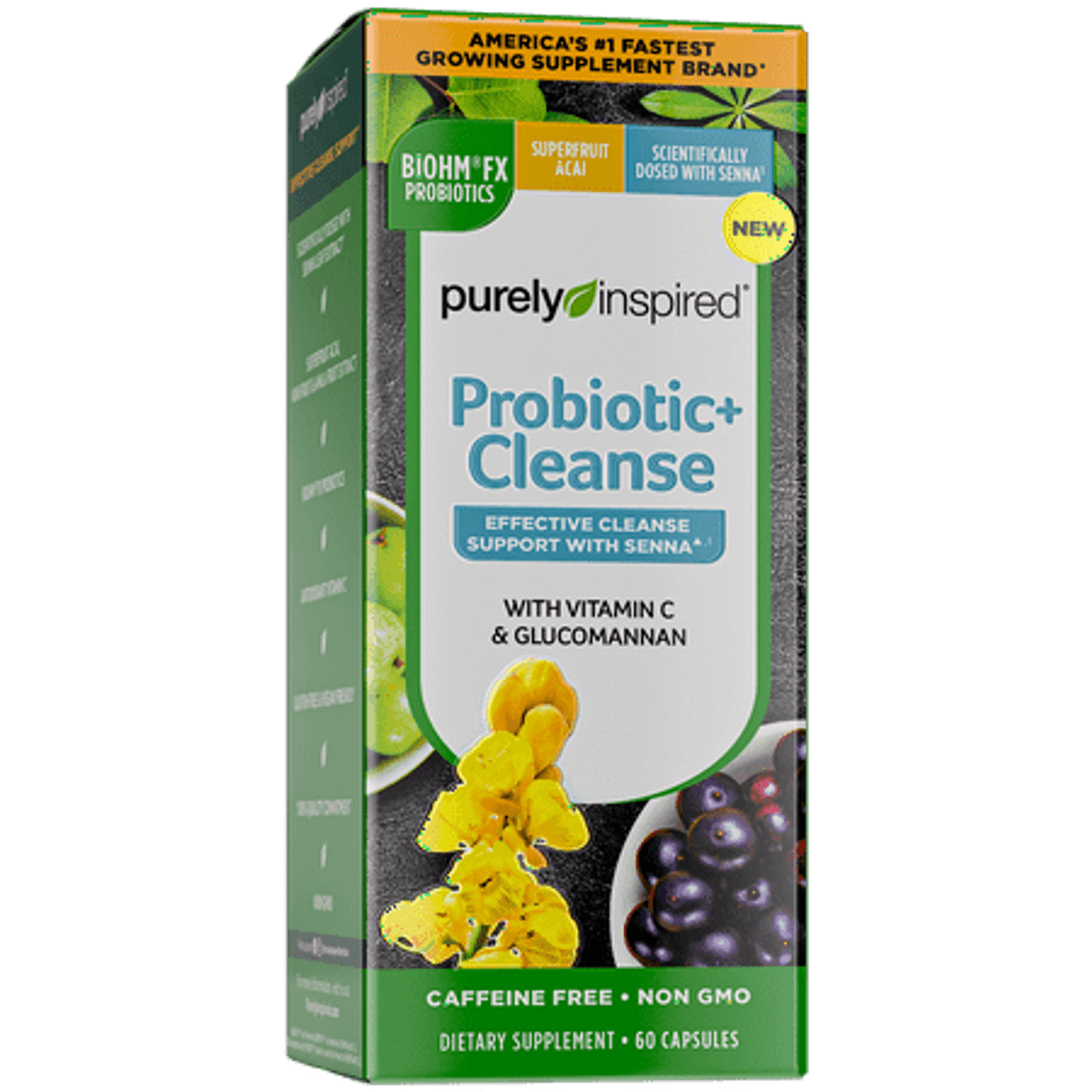 20 Units of Purely Inspired Probiotic + Cleanse - 60 Ct *Expire 2023/11/25* -  - MSRP $400 - Like New (Lot # LK632910)
