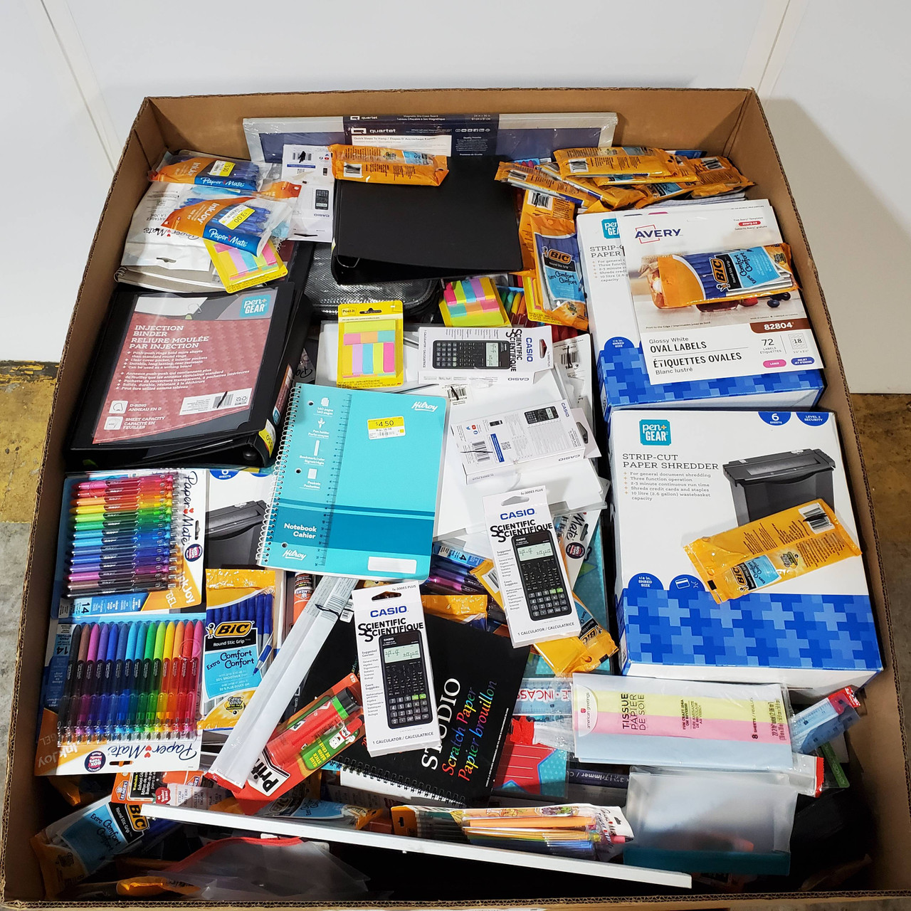 1026 units of Office & School Supplies - MSRP $7,756 - Returns (Lot # 700007)